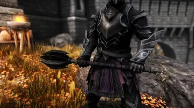 Ebony Valkyrie Armor (by comrade1280) - SSE Custom Port at Skyrim Special  Edition Nexus - Mods and Community