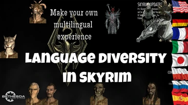 Language Diversity in Skyrim (Make your own Multilingual experience)