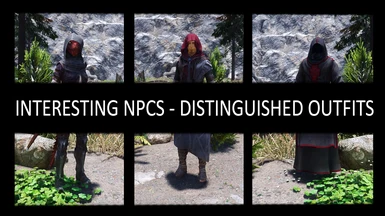 Interesting NPCs 3DNPC - Distinguished Outfits (SPID)