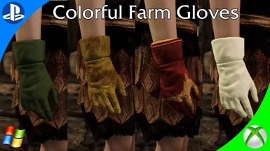 Colorful Farm Gloves