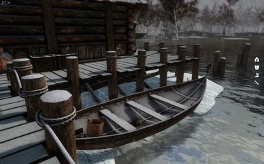 Riften Docks Overhaul - Turn of the Seasons - Realistic Boat Bobbing (3 patches combined) 