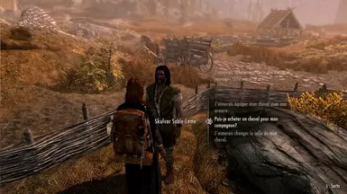 Option de dialogue traduit