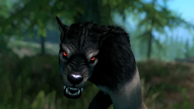Lighter Black Werewolf by Fiszi