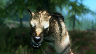 Striped Hyena Werewolf by Fiszi