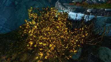 Hel's Cel Shading 2 up-close Reach bush