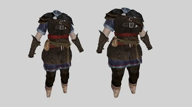 A 0% and 100% of the armor with the bodyslide preset I use