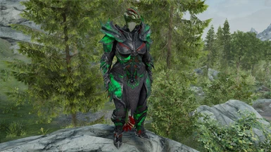 3BA Alternate Daedric with Pond Emerald Cubemap from Glass Set as the daedric_s file