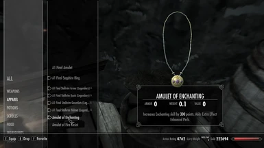 Amulet of Enchanting