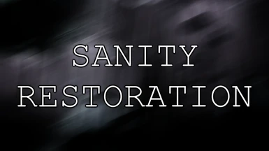 Sanity Restoration