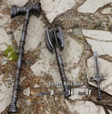 Amni's CC Fishing Draugr Weapons Redone at Skyrim Special Edition Nexus -  Mods and Community