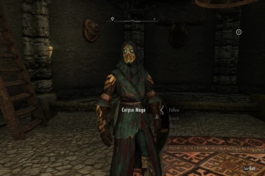 Corpse Mage Guardian wearing armour from Konahrik’s Accountrements