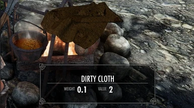 Cloth becomes dirty after use