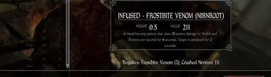 Infused Poisons