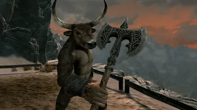 skyrim minotaur race mod skyrim minotaur race mod