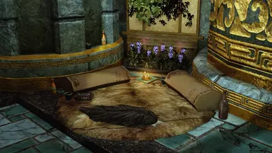 Skyrim player home mod gives you a cosy underground Elven spa to chill out  in