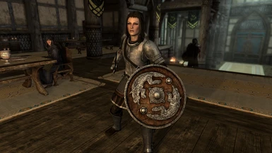 Shield and boots