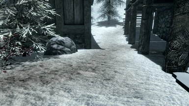 Dirt Snow Path - 1K texture and no ENB
