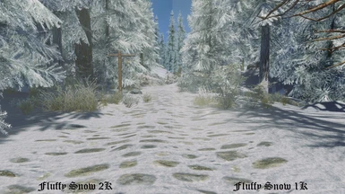 Fluffy Snow 2K vs 1K 6