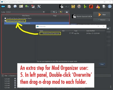 Step 5 - For Mod Organizer user