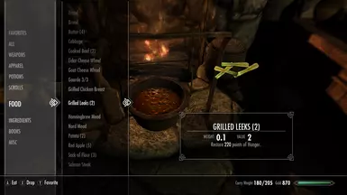 A.L.F.O. - Vanilla Remake - Grilled Leeks