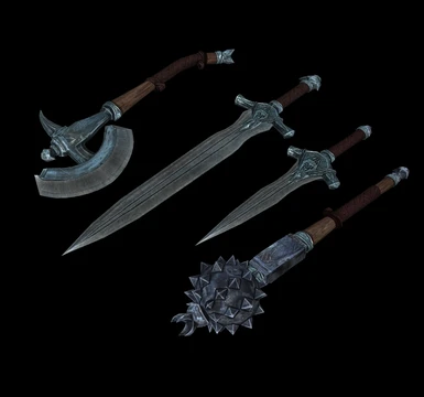 War Axe - Sword - Dagger - Mace