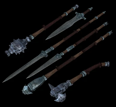 Armory Additions: Long Mace - Shortsword - Spear - Shortspear - Quarterstaff - Maul