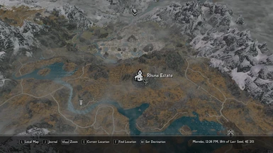Player Home map location