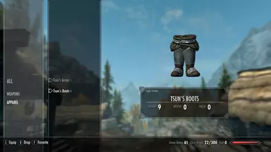 Inventory (Tsun's Boots)