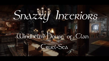 Snazzy Interiors - Windhelm House of Clan Cruel-Sea