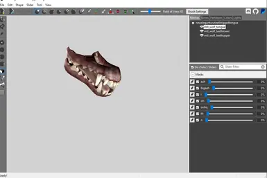 New mouth moldels in v1.7.5