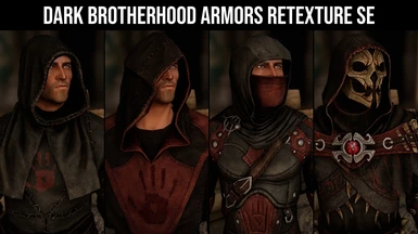Dark Brotherhood Armors Retexture SE