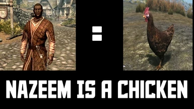 Nazeem Is A Chicken (Literally)