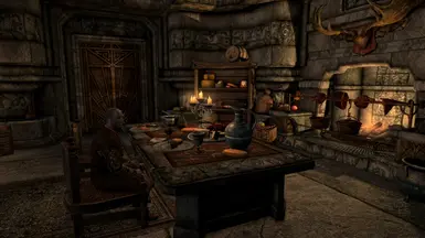 Snazzy Interiors - Markarth Treasury House at Skyrim Special Edition ...