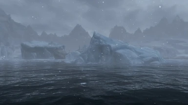 Just Ice Distant Icebergs