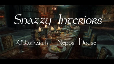 Snazzy Interiors - Markarth Nepos' House