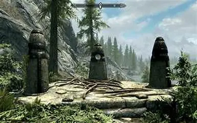 Greater and Lesser Vanilla Standing Stones at Skyrim Special Edition ...