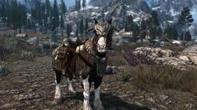 Markarth Horse with harness
