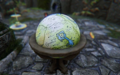 Tamriel globe