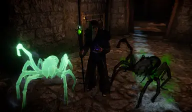 Shagrath Apostle - Spider Summoning Spells at Skyrim Special Edition Nexus  - Mods and Community