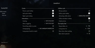 01 gameplay options MCM page