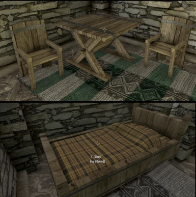Version 2.2 New detailed textures for commoner wood furniture