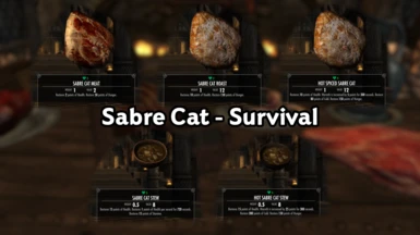 Sabre Cat - Survival