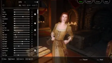 it is undesirable to wiggle hips while in RaceMenu