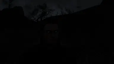 Only in the dark can you see the gleam