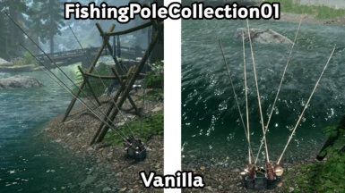 Vanilla Fishing Pole Collection