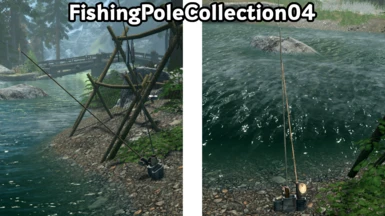 Static Swaps Variety - Fishing Poles at Skyrim Special Edition