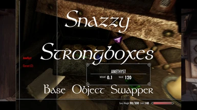 Snazzy Strongboxes - Base Object Swapper