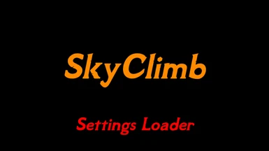SkyClimb - Settings Loader