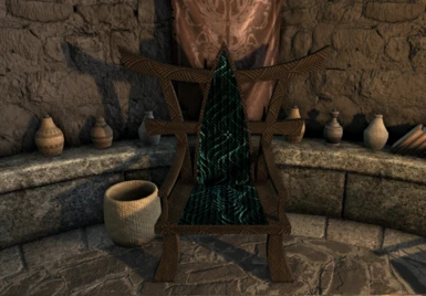 1.2 Carved Dark Elf Throne