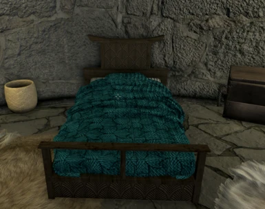 1.2 Carved DArk Elf twin bed